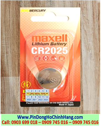 Maxell CR2025 1BS PRO